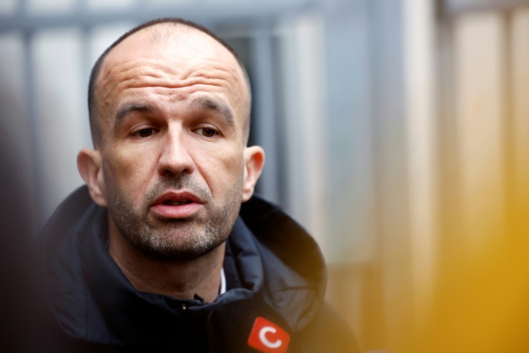 Le coordinateur de LFI Manuel Bompard, le 18 février 2026 à Paris