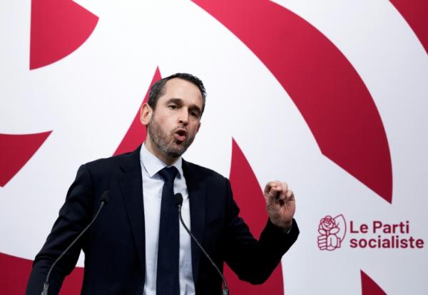 Le secrétaire général du PS Pierre Jouvet le 26 janvier 2026 à Paris