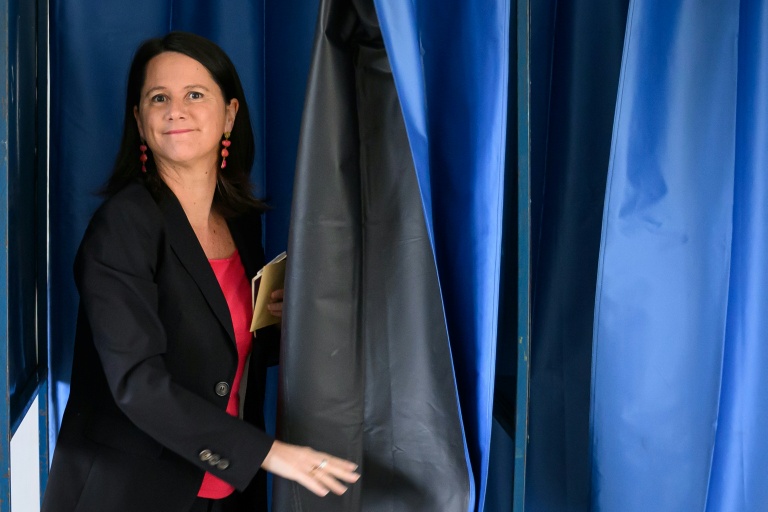 La maire socialiste sortante de Nantes Johanna Rolland, le 15 mars 2026, à Nantes