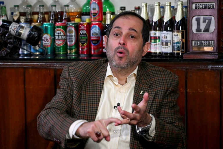 Le PDG de la brasserie Murree, Isphanyar Bhandara, le 17 décembre 2025 à Rawalpindi, au Pakistan