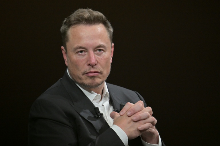 Elon Musk au salon technologique Vivatech, au parc des expositions de la porte de Versailles, à Paris, le 16 juin 2023