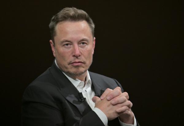 Elon Musk au salon technologique Vivatech, au parc des expositions de la porte de Versailles, à Paris, le 16 juin 2023