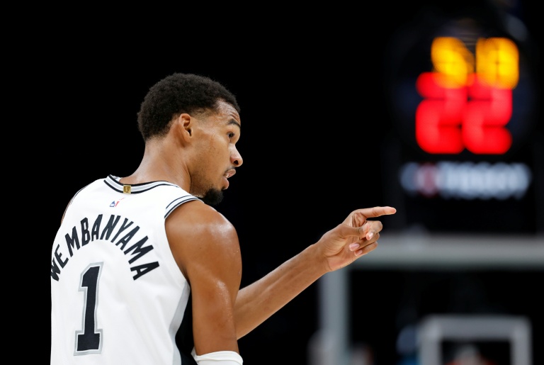 Victor Wembanyama contre le Thunder, le 20 octobre 2026 à San Antonio