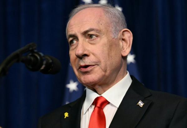 Le Premier ministre israélien Benjamin Netanyahu lors d'une visite à la résidence de Donald Trump  à Mar-a-Lago en Floride le 29 décembre 2025