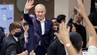 Le Premier ministre israélien Benjamin Netanyahu à Netanya en Israël le 22 octobre 2026