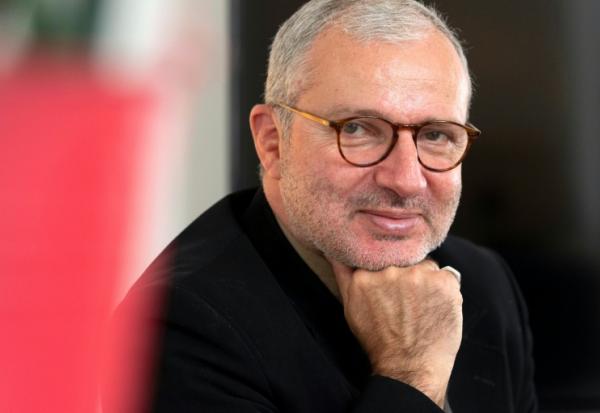 Le maire LREM de Nevers Denis Thuriot, le 28 avril 2021, à Nevers dans la Nièvre