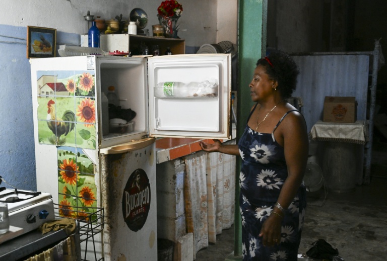 Arminda de la Cruz, dans son appartement de La Vieille Havane, à Cuba, le 18 mai 2026