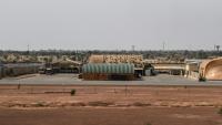 Vue générale de la base militaire Niamey 101 à Niamey, au Niger, le 15 juillet 2022, lors d’une visite officielle des ministres français des Affaires étrangères et des Armées