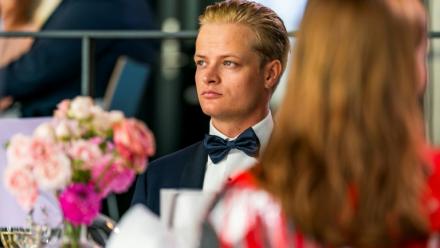 Marius Borg Høiby, le fils de la princesse héritière de Norvège Mette-Marit, le 16 juin 2022 à Oslo