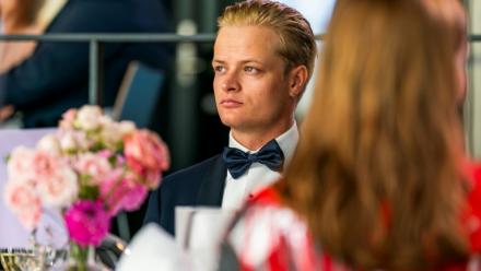 Marius Borg Høiby, le fils de la princesse héritière de Norvège Mette-Marit, le 16 juin 2022 à Oslo