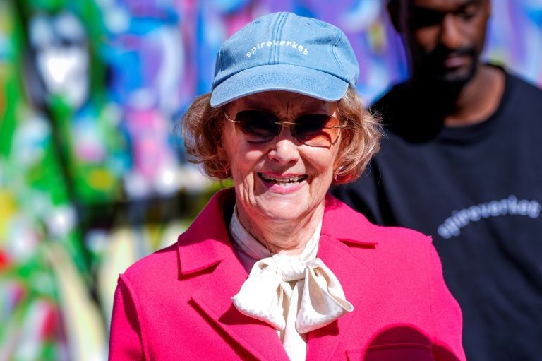 La reine Sonja de Norvège à Oslo le 23 avril 2026