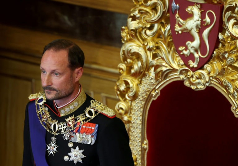 Le roi de Norvège Haakon VIII après sa prestation de serment devant le parlement à Oslo, le 1er septembre 2026