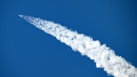 La fusée Starship de SpaceX décolle de la base spatiale de South Padre Island, au Texas, le 22 mai 2026