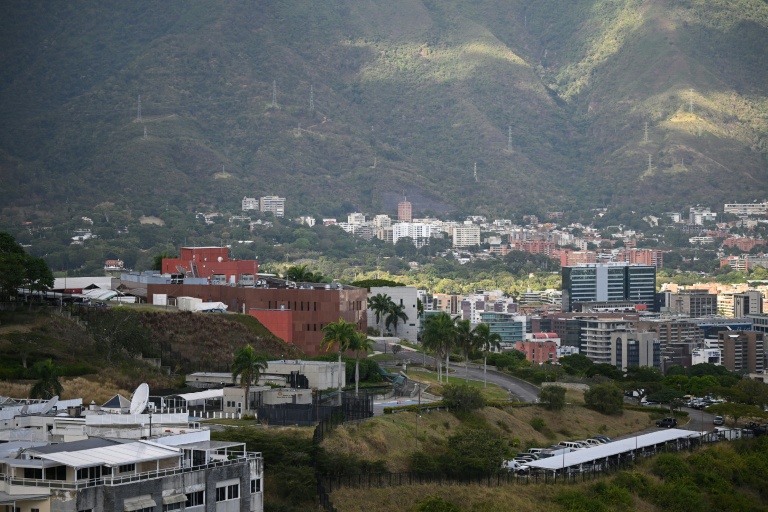 L'ambassade américaine à Caracas, le 9 janvier 2026