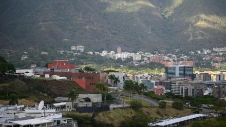 L'ambassade américaine à Caracas, le 9 janvier 2026