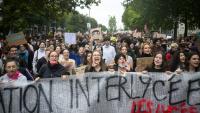 Des milliers de personnes manifestent, le 9 octobre 2026 à Nantes (Loire-Atlantique)