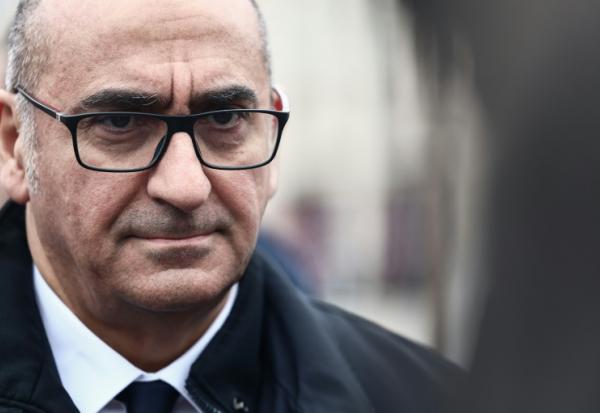 Le ministre de l'Intérieur  Laurent Nuñez à Marseille, le 13 février 2026