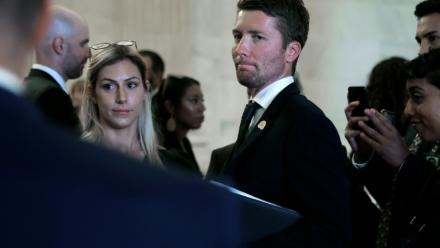 Clément Delangue, patron et fondateur d'Hugging Face, le 13 septembre 2023 à Washington.