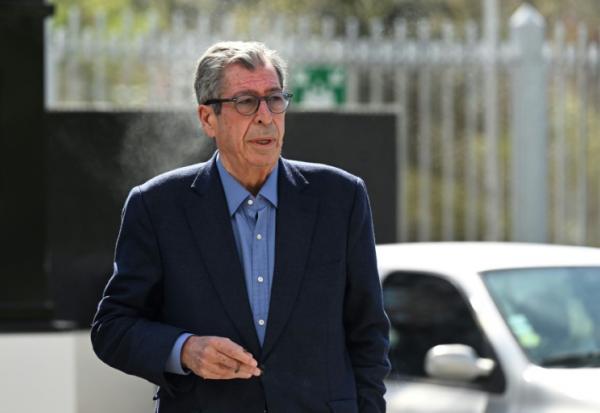 L'ancien maire LR de Levallois-Perret Patrick Balkany à Nanterre, le 4 avril 2023