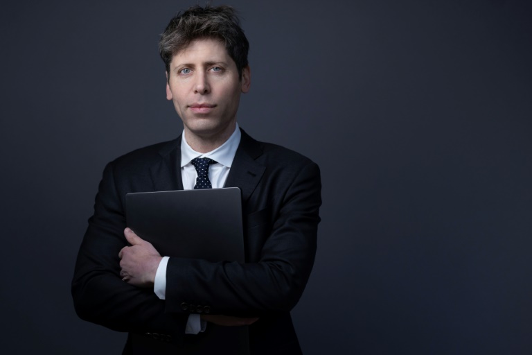 Le directeur général d'OpenAI Sam Altman, le 11 février 2025 à Paris