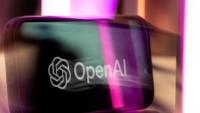 Le logo d'OpenAI photographié lors d'une conférence à Montreal, au Canada, le 17 septembre 2026