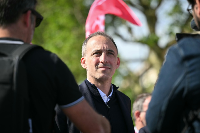 Raphaël Glucksmann le 1er mai 2026 à Rouen