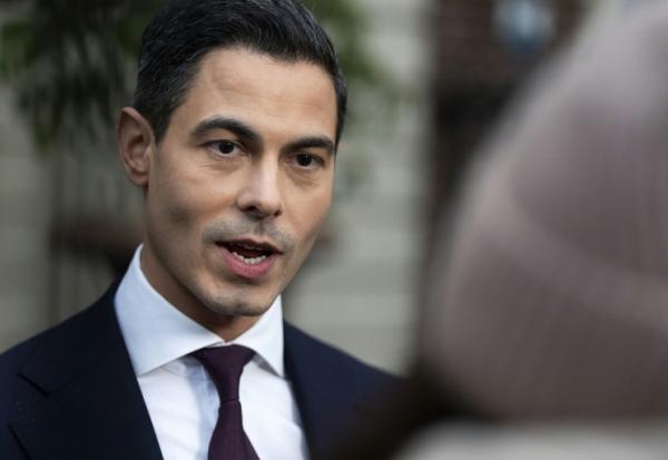 Le centriste néerlandais Rob Jetten, à La Hague aux Pays-Bas le 20 février 2026