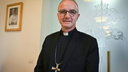L'archevêque Thibault Verny à Rome le 15 octobre 2025