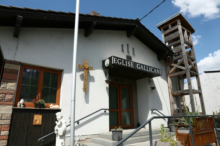 L'église gallicane de Lingolsheim, dont Raphaël S. était