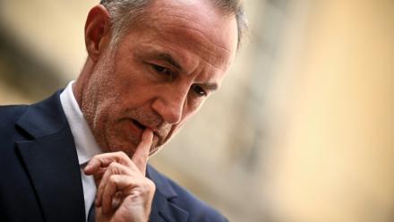 Le maire socialiste de Paris Emmanuel Grégoire à Paris le 1er juillet 2026