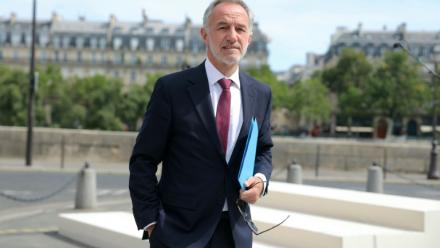 Le maire de Paris Emmanuel Grégoire à Paris le 12 juillet 2026