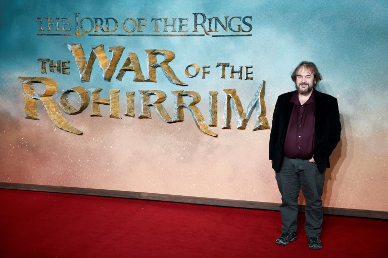 Le réalisateur néozélandais Peter Jackson pour la première mondiale du film d'animation 