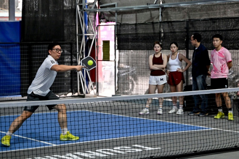 Partie de pickleball à Hanoï, le 23 décembre 2025