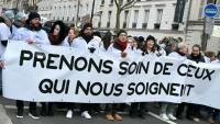 Manifestation de médecins libéraux contre une "dérive autoritaire" qui menace selon eux leur "liberté d'exercice", le 10 janvier 2026 à Paris 