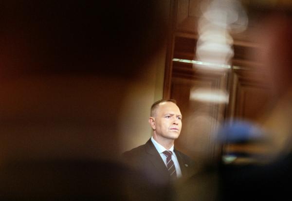 Le président polonais Karol Nawrocki, le 6 octobre 2026 à Manille 