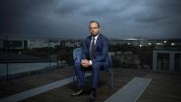 Arthur Dreyfuss, PDG d'Altice France, maison-mère de SFR, pose le 25 septembre 2025 à Paris 