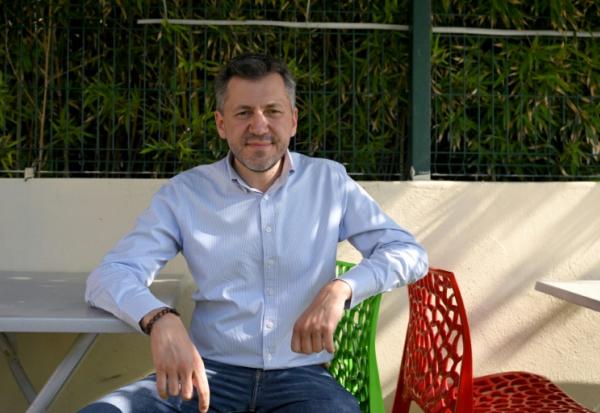 Le candidat d'extrême droite à la mairie de Marseille, Franck Allisio, le 23 mai 2022 à Marseille