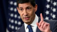 Le président de la Réserve fédérale américaine Kevin Warsh lors d'un discours à Washington, le 29 juillet 2026