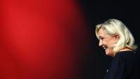 La candidate du Rassemblement national à la présidentielle, Marine Le Pen, le 12 octobre 2026 à Moissac