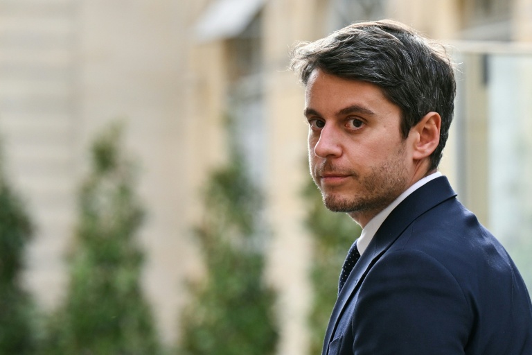 Le président du groupe parlementaire Ensemble pour la République à l'Assemblée national, Gabriel Attal, le 11 mars 2026 à Paris