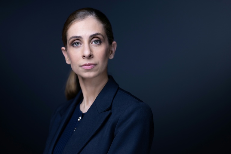 La constitutionnaliste Anne-Charlène Bezzina, le 31 mars 2025 à Paris