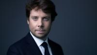 Le journaliste Benjamin Duhamel, le 9 avril 2025 à Paris