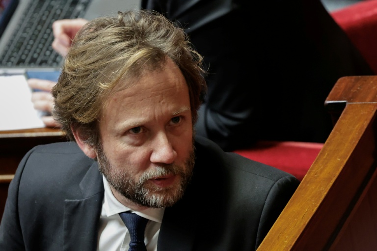 Le chef des députés socialistes Boris Vallaud, le 20 janvier 2026 à l'Assemblée nationale à Paris 