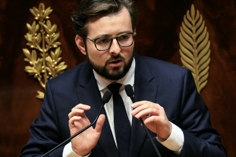 Philippe Brun à l'Assemblée nationale le 24 octobre 2025