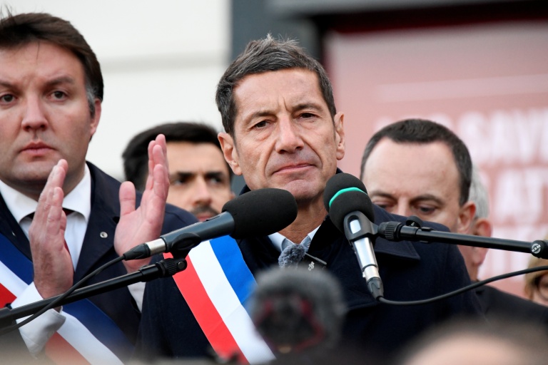 Le maire de Cannes David Lisnard, candidat à la présidentielle, le 18 octobre 2026 à Limoges 