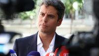 Le secrétaire général de Renaissance Gabriel Attal à Aulnay-sous-Bois, en Seine-Saint-Denis le 20 août 2026