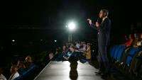 Le président des Républicains (LR) et candidat à l'élection présidentielle de 2027, Bruno Retailleau, lors du 59e congrès des Jeunes Agriculteurs, à Bourg-en-Bresse, le 4 juin 2026 dans l'Ain