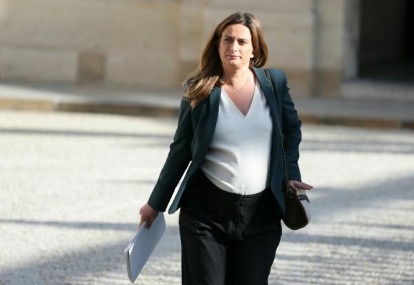 Marine Tondelier, secrétaire nationale Des Ecologistes et candidate à la présidentielle, arrive à l'Elysée, le 18 septembre 2026 à Paris