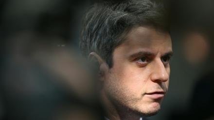 Gabriel Attal le 1er mai 2026 à Vanves, dans les Hauts-de-Seine