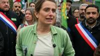 La candidate écologiste à la présidentielle Marine Tondelier le 24 ocotobre 2026 à Paris